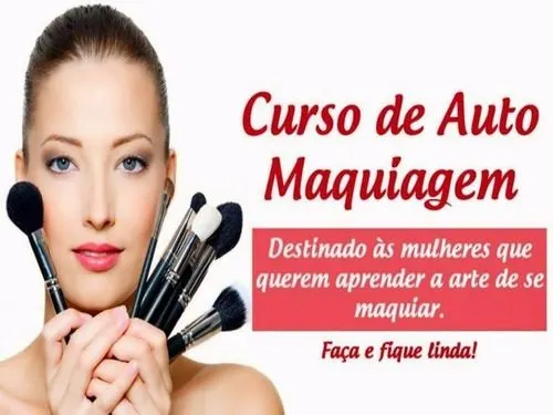 Curso de auto maquiagem pratico e completo