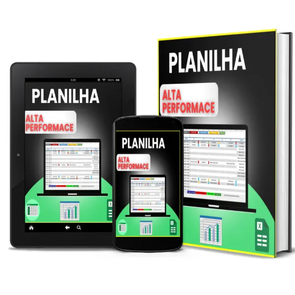 Planilha Alta Performace " Estudo Estratégico para Concursos Públicos"