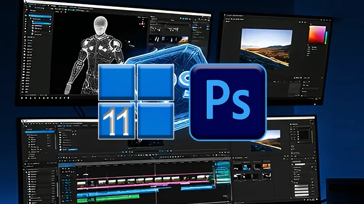 Domine seu PC e crie artes profissionais com Windows 11 + Adobe Photoshop!