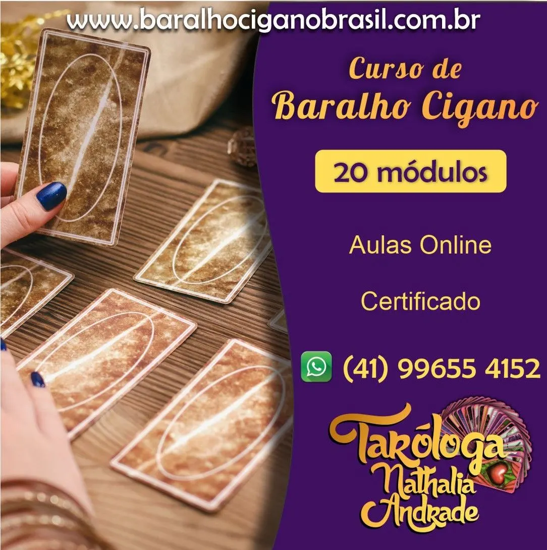 Curso prático de Baralho Cigano