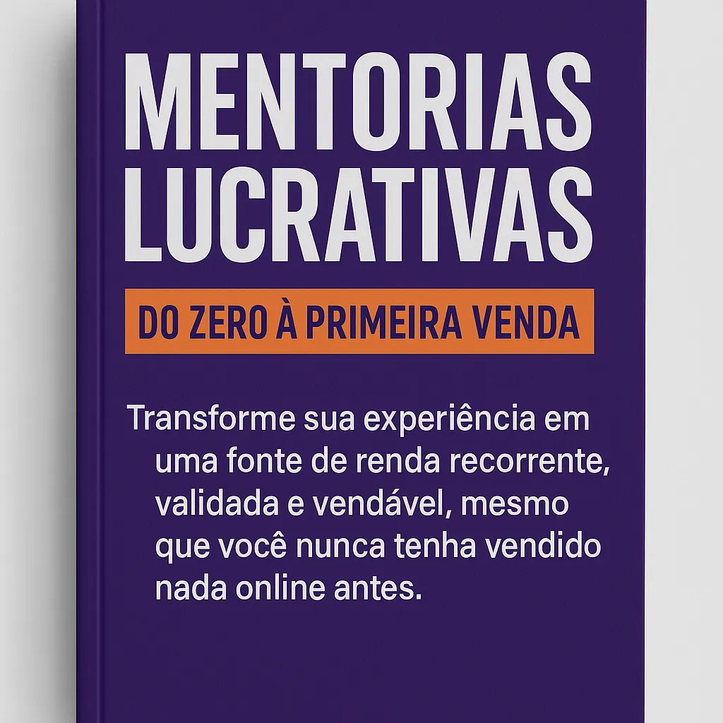 Mentorias Lucrativas: Do Zero à Primeira Venda