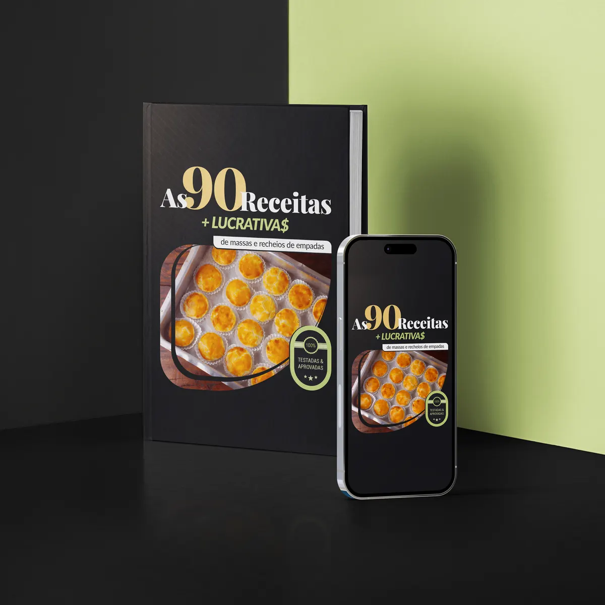 As 90 Receitas Mais Lucrativas de Massas e Recheios de Empadas