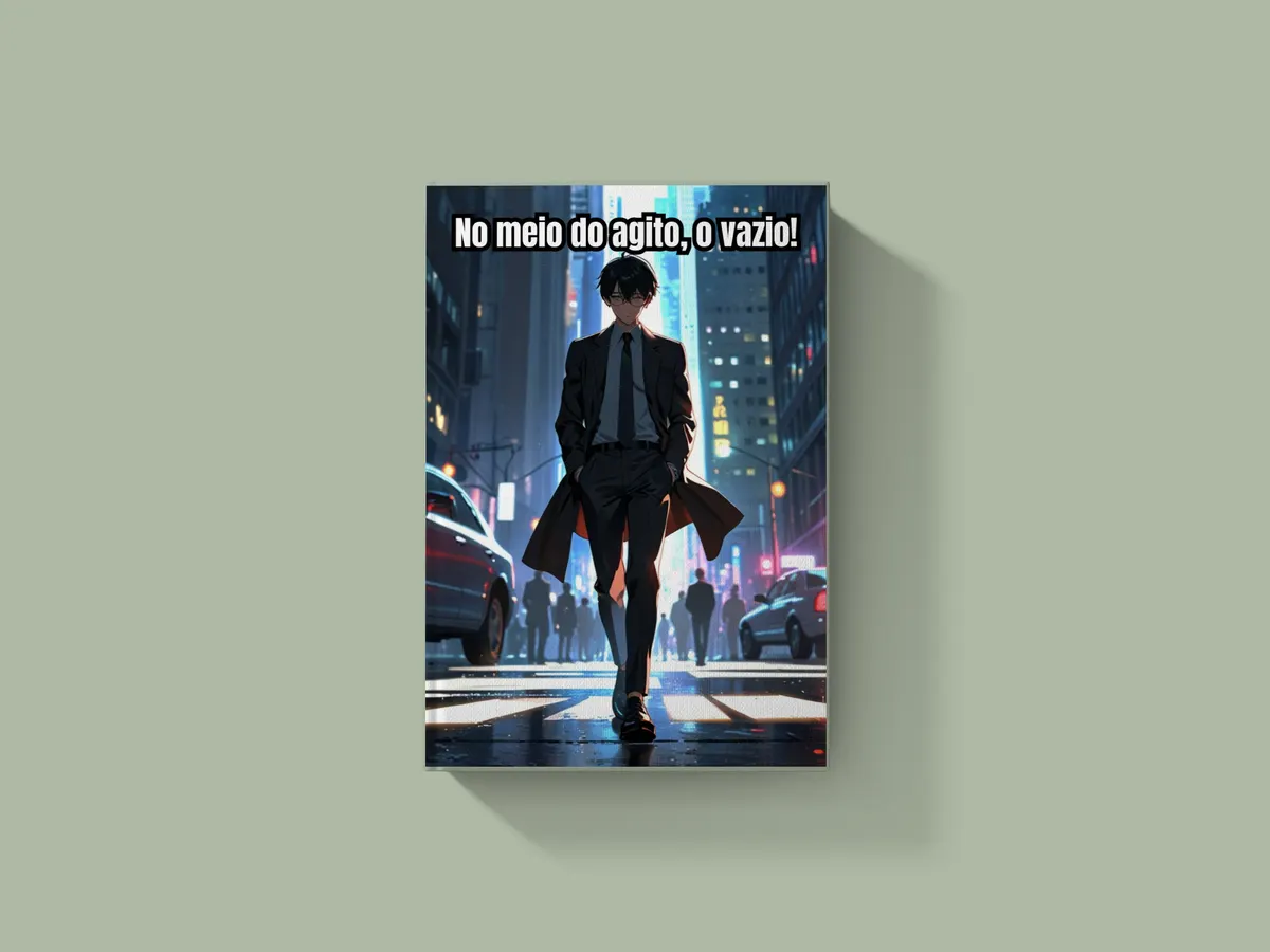 No meio do agito, o vazio!