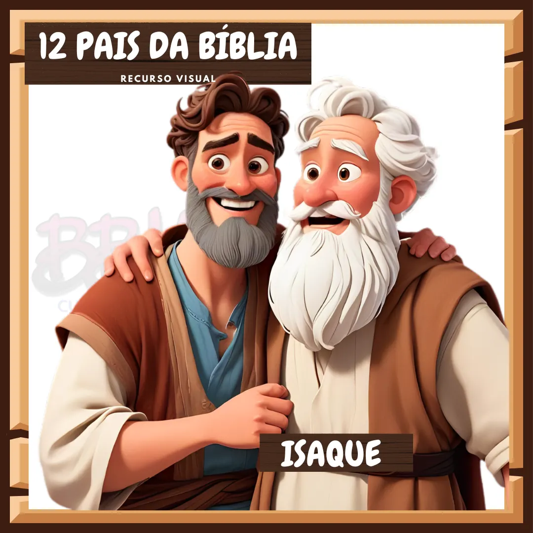 12 PAIS DA BÍBLIA - RECURSO VISUAL + PAINEL DE 1 METRO PARA IMPRIMIR