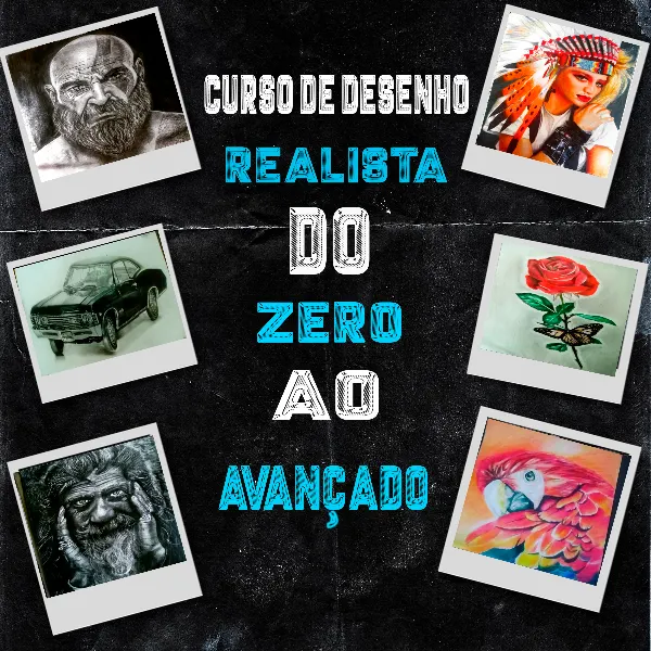 CURSO DE DESENHO REALISTA DO ZERO AO AVANÇADO