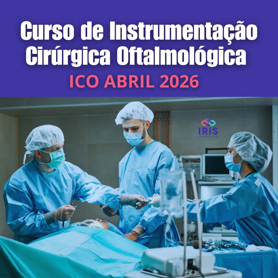 Abril 2026 ICO - Curso de Instrumentação Cirúrgica Oftalmológica