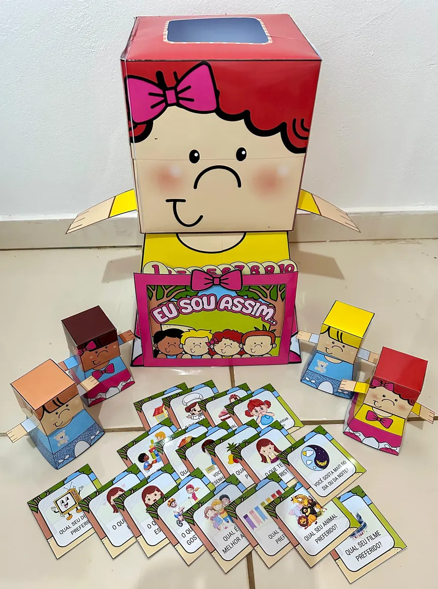 Kit Primeiro Dia de Aula com contação de história e dinâmica de apresentação