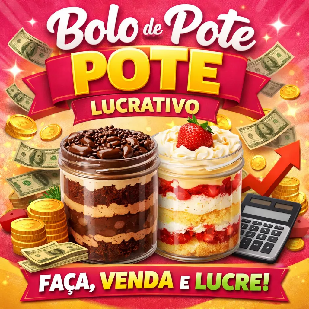 Bolo de Pote: Faça, Venda e Lucre