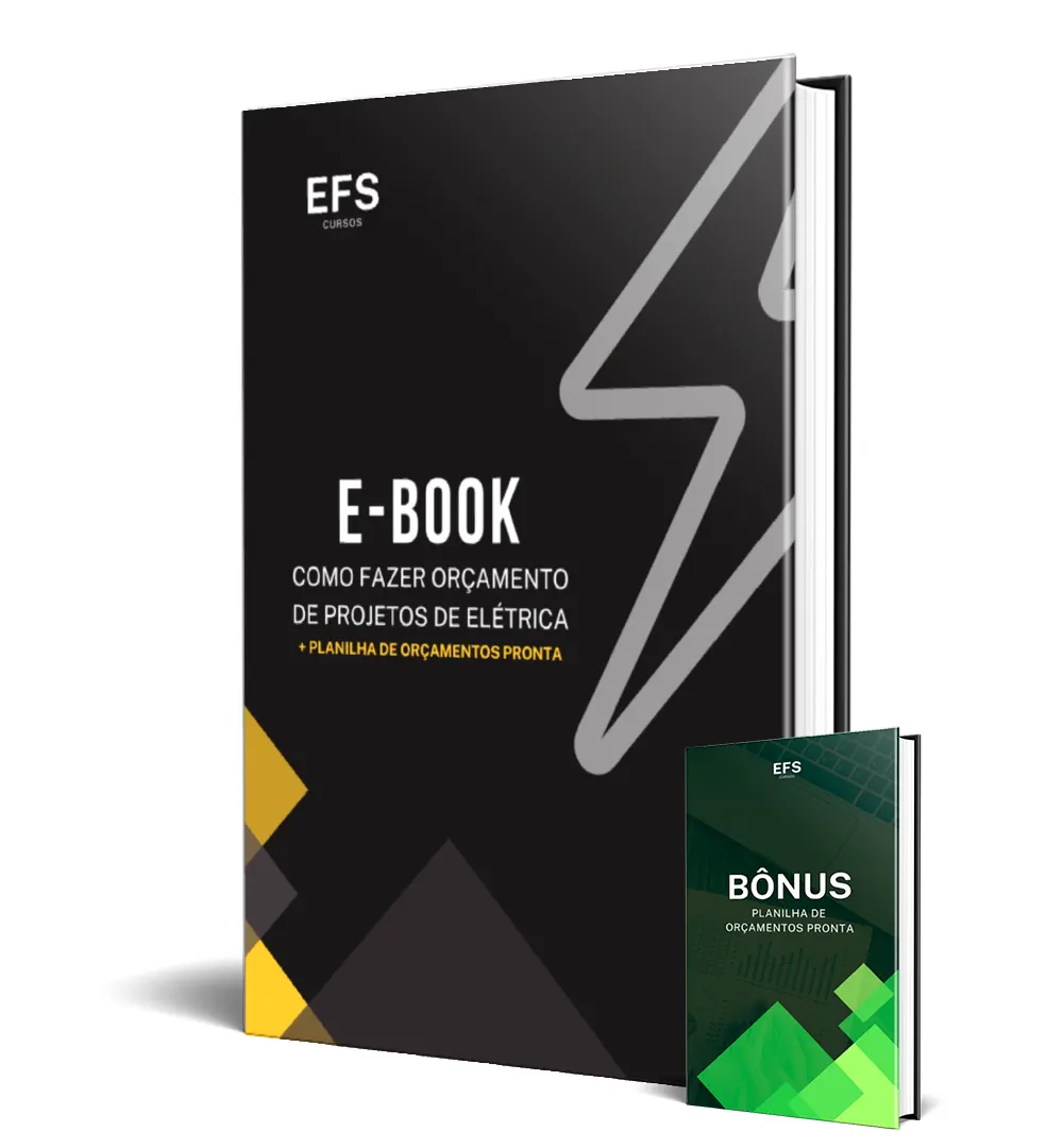 E-book - Orçamento de projetos de elétrica + Planilha pronta