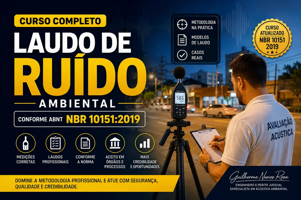 Curso Laudo de Ruído NBR 10151