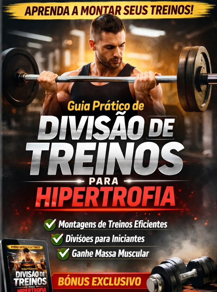 Guia Prático de Divisão de Treinos para Hipertrofia