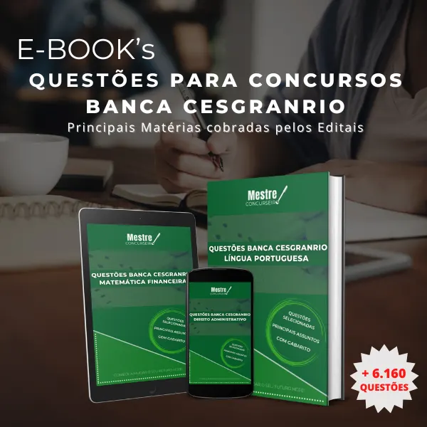 Questões para Concursos - Banca CESGRANRIO