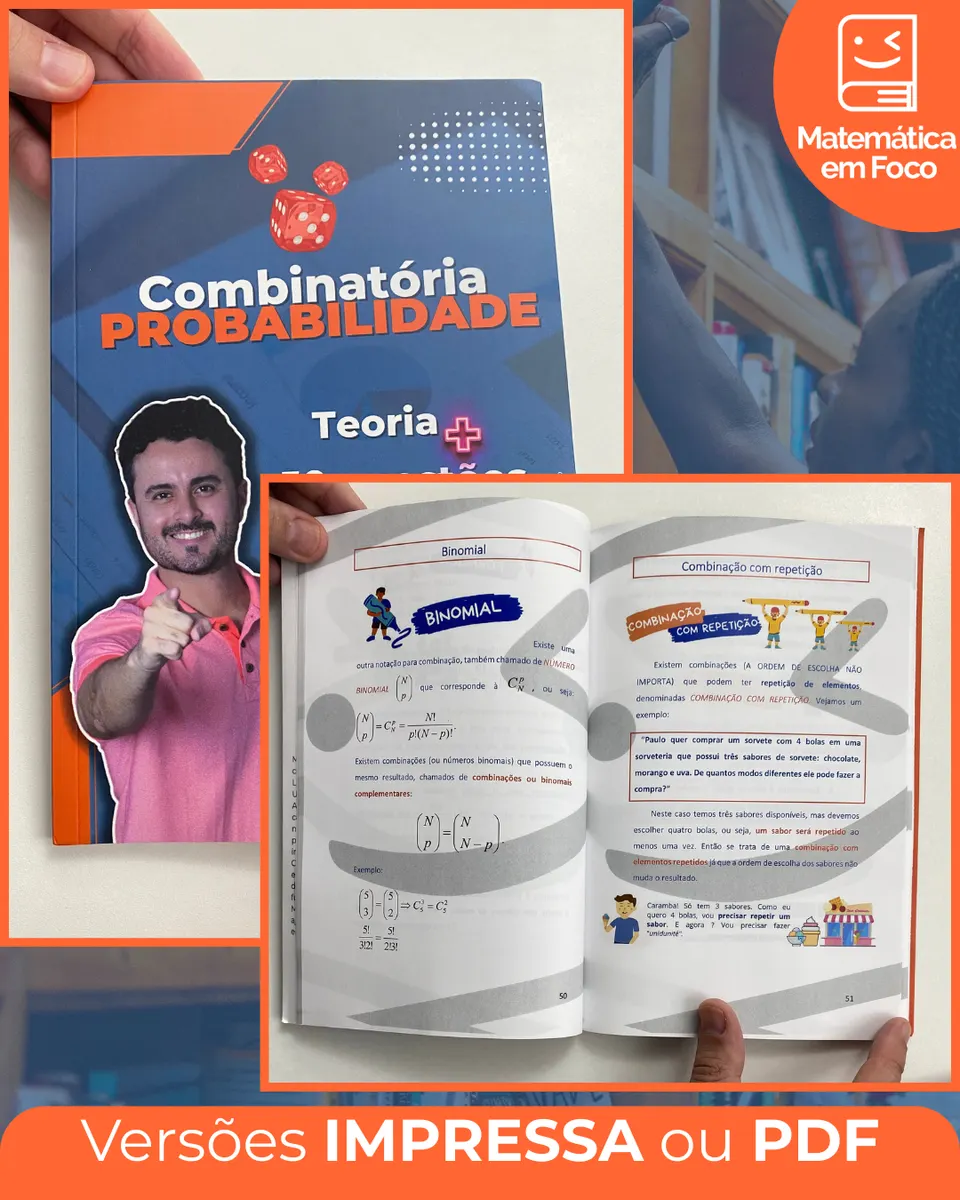 Livro Combinatória e Probabilidade (Color)