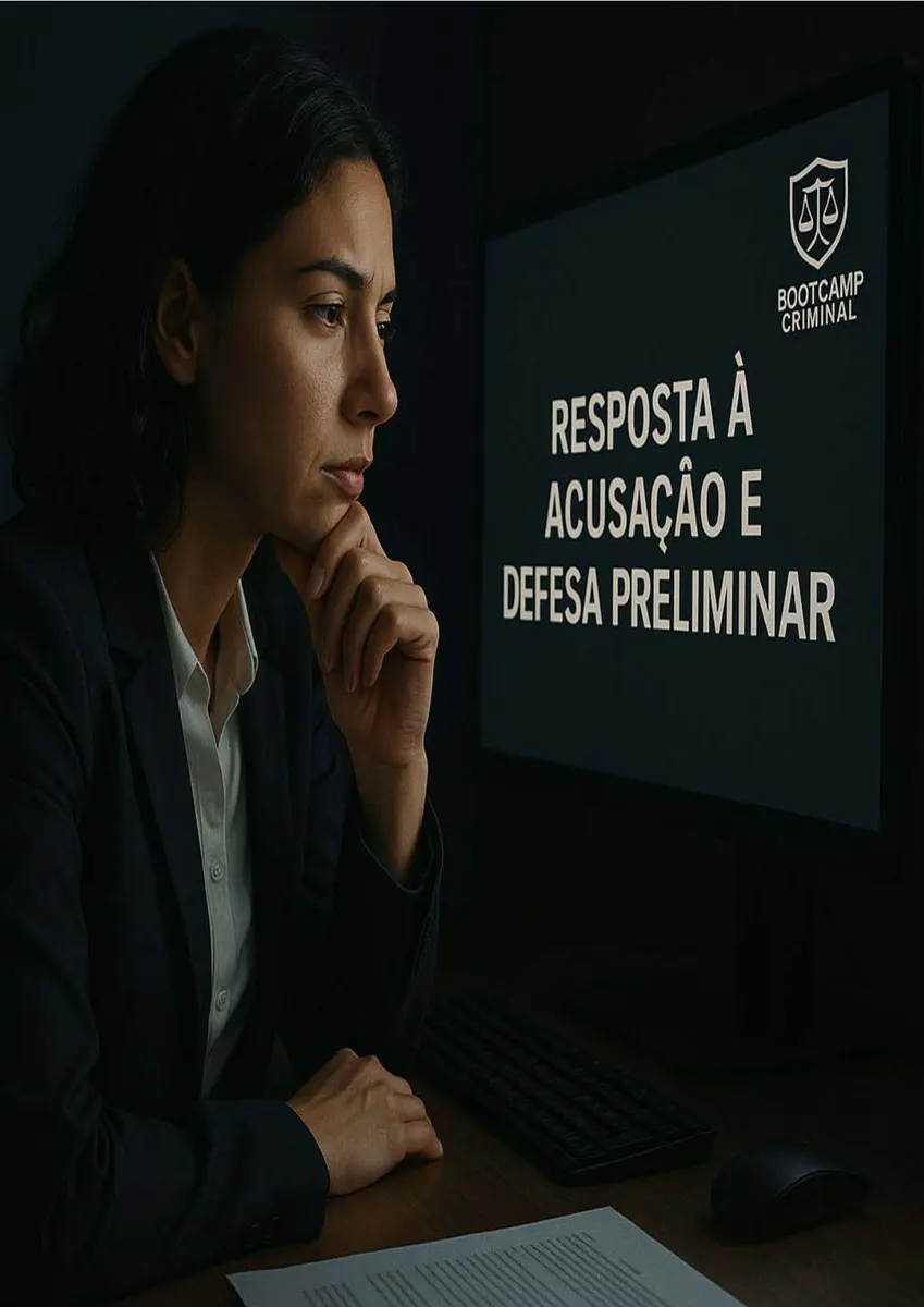 ARSENAL CRIMINAL Volume 3: Resposta à Acusação e Defesa Preliminar