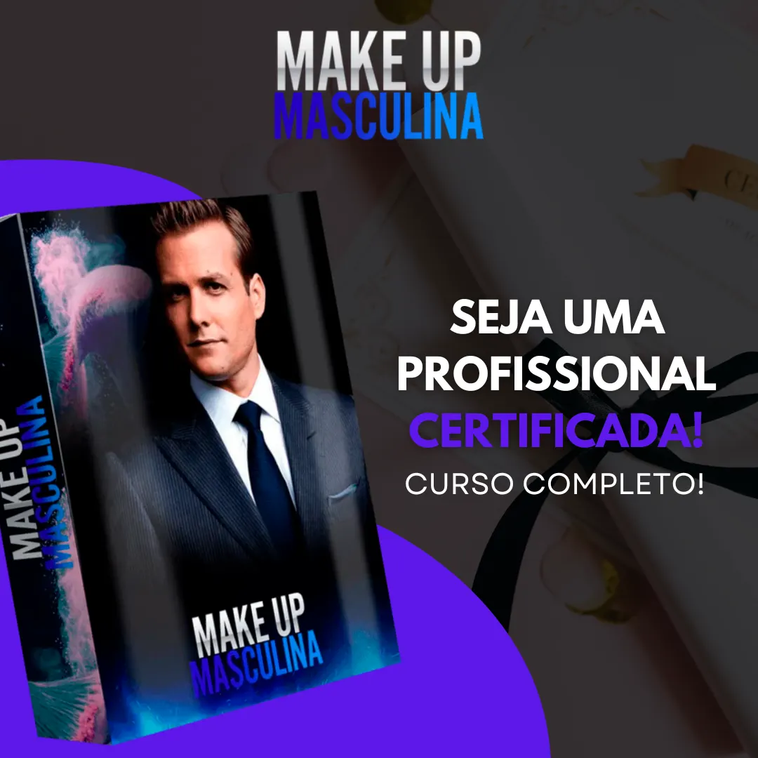 MAQUIAGEM MASCULINA