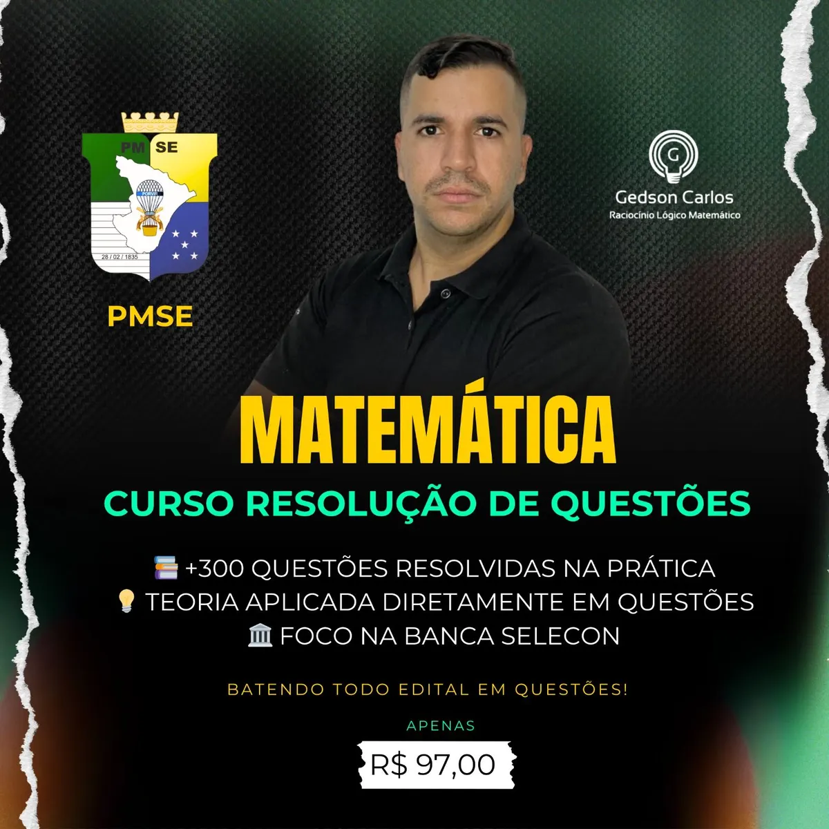 PMSE - CURSO DE RESOLUÇÃO DE QUESTÕES - SELECON