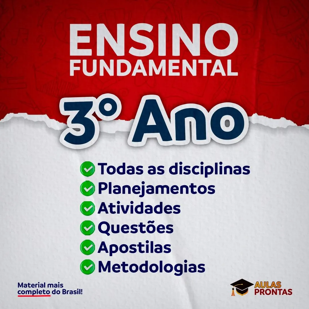 3º ANO - PLANEJAMENTOS E ATIVIDADES
