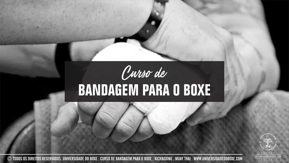 CURSO DE BANDAGEM PARA O BOXE AMADOR E PROFISSIONAL (subtitles: EN, ES, FR, IT)