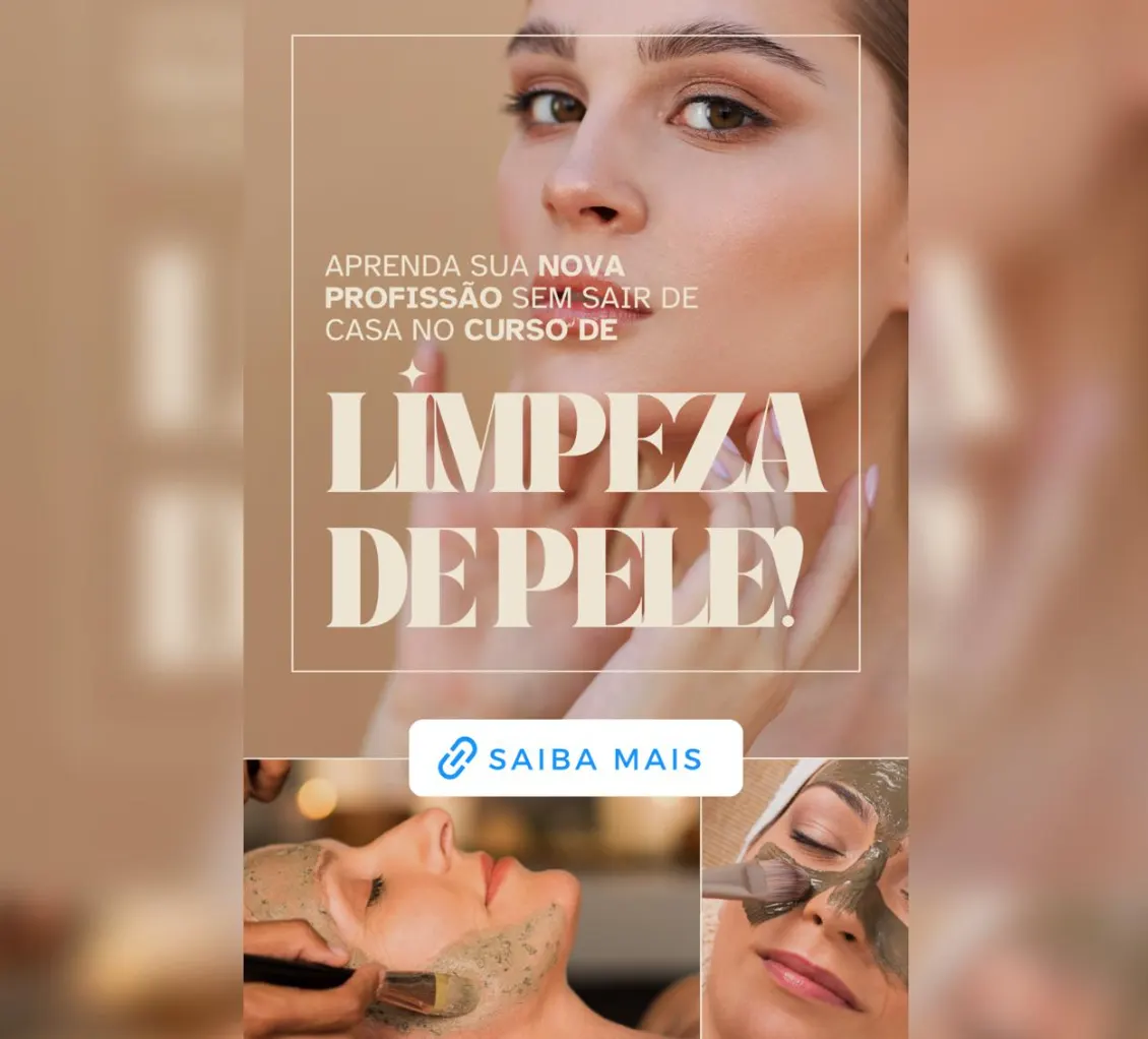 Comece do zero - Curso De Limpeza De Pele  Profissional para Iniciantes