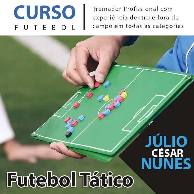 Curso Futebol Tático: O Futebol jogado com idéias