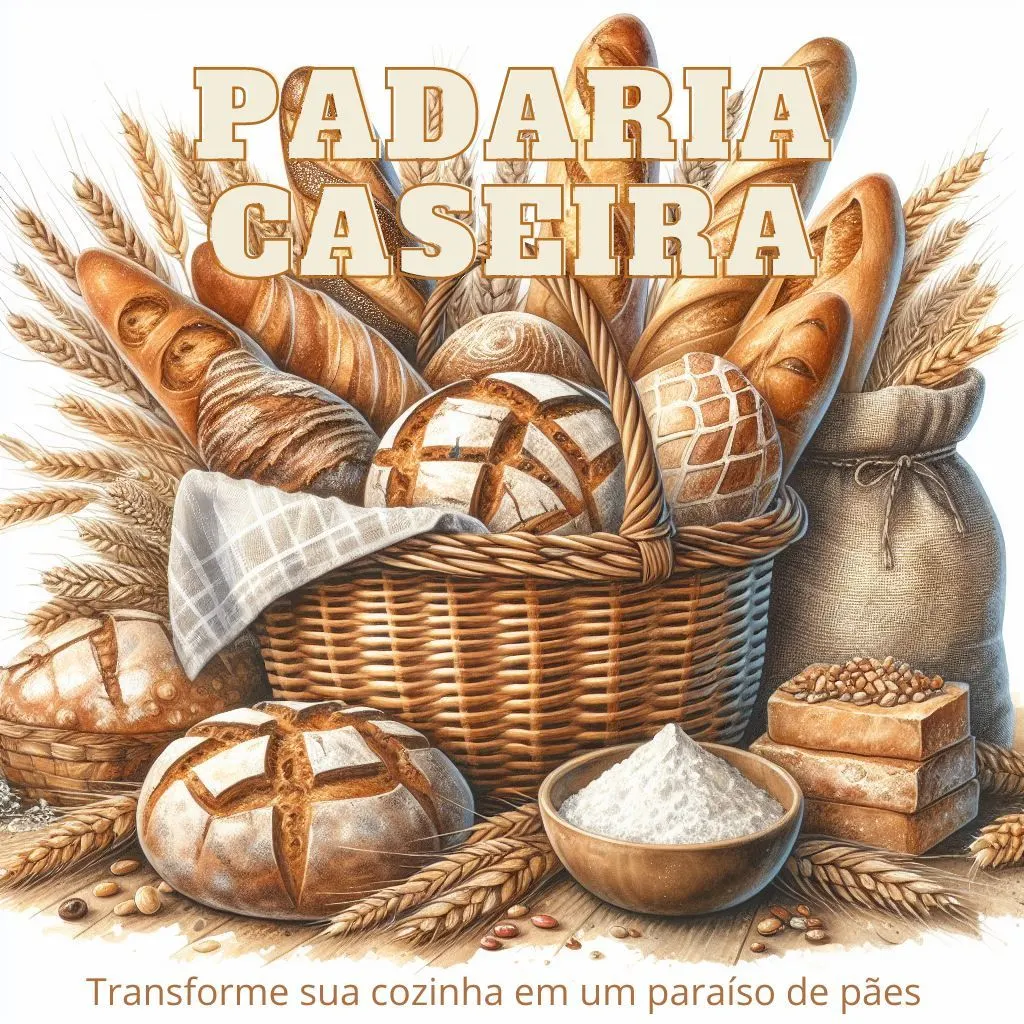 Padaria Caseira: Transforme sua cozinha em um paraíso de pães