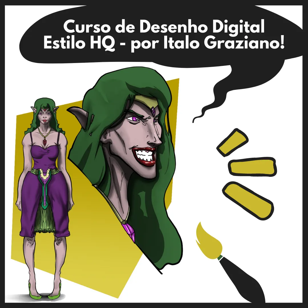 Curso de Desenho Digital - Método HQ
