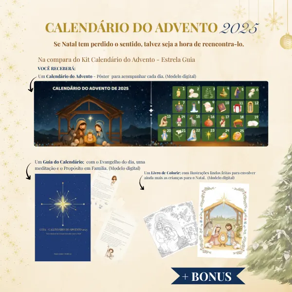 Calendário do Advento 2025 – Estrela Guia