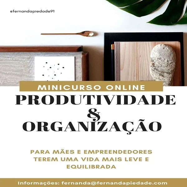 Minicurso Produtividade e Organização