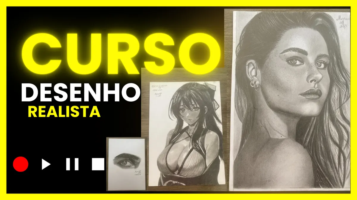 DESENHO REALISATA DO ZERO AO AVANÇADO