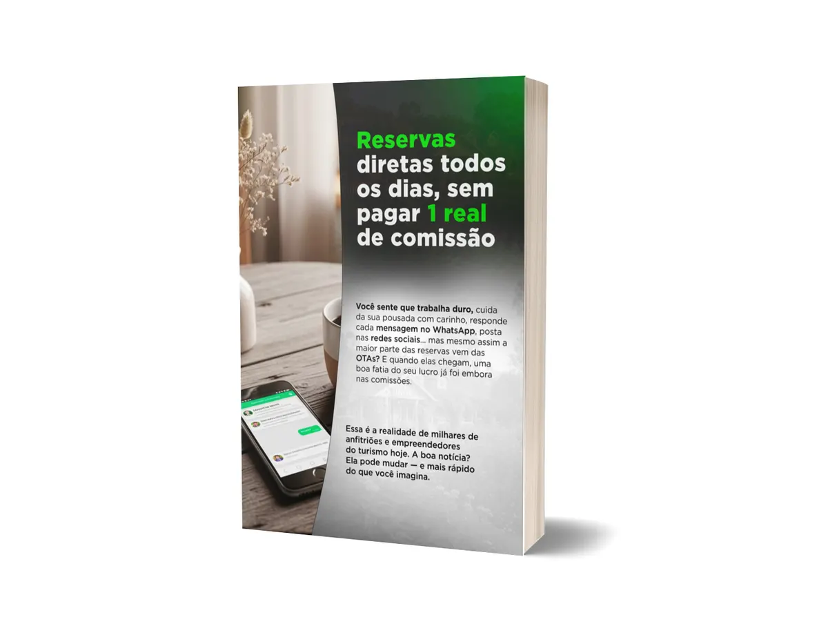 Ebook Reservas Diretas Todos os Dias, sem pagar 1 real de comissão