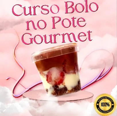 Curso Bolos no Pote Gourmet Profissional