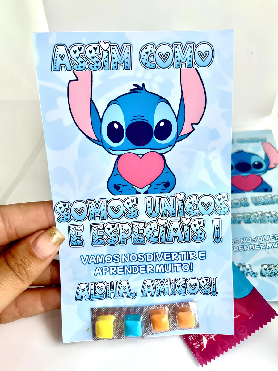 Lembrancinha stitch