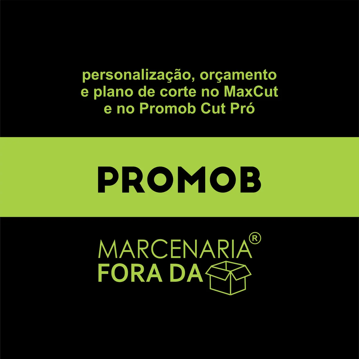 CURSO DE PROMOB  - PLANO DE CORTE, ORÇAMENTOS E PERSONALIZAÇÃO