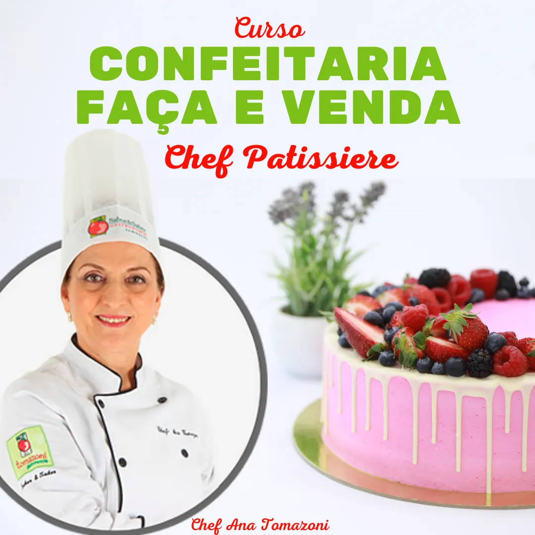 Confeitaria Profissional: Faça e Venda *(Curso de Férias)