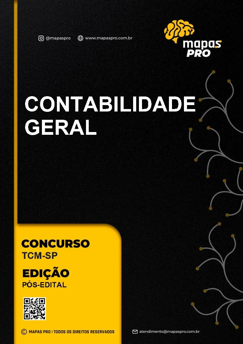 Contabilidade Geral - Auxiliar Técnico de Fiscalização | Suporte Administrativo e TI - TCM-SP