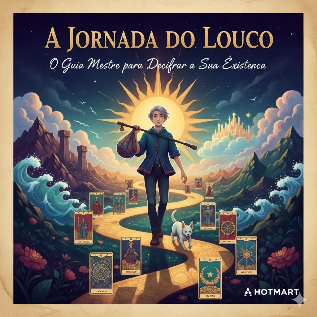 Tarot - A Jornada do Louco: O Guia Mestre para Decifrar a Sua Existência