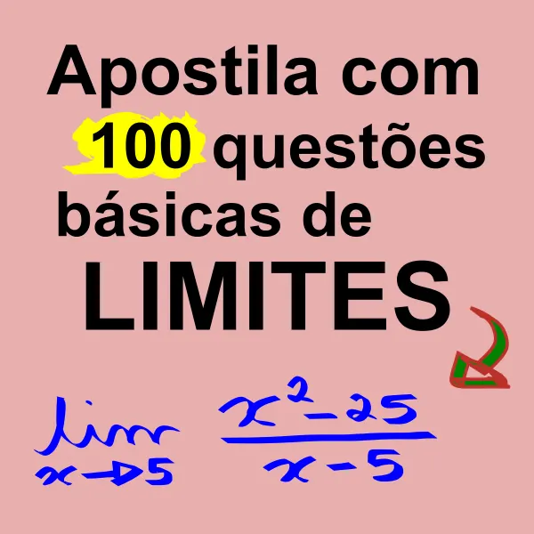 100 questões básicas de limites