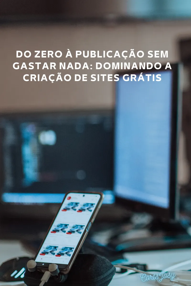 Do Zero à Publicação sem Gastar Nada: Dominando a Criação de Sites Grátis