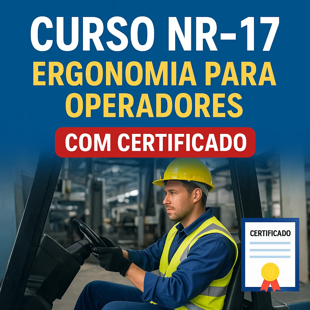 Curso NR-17 Ergonomia para Operadores Com Certificado