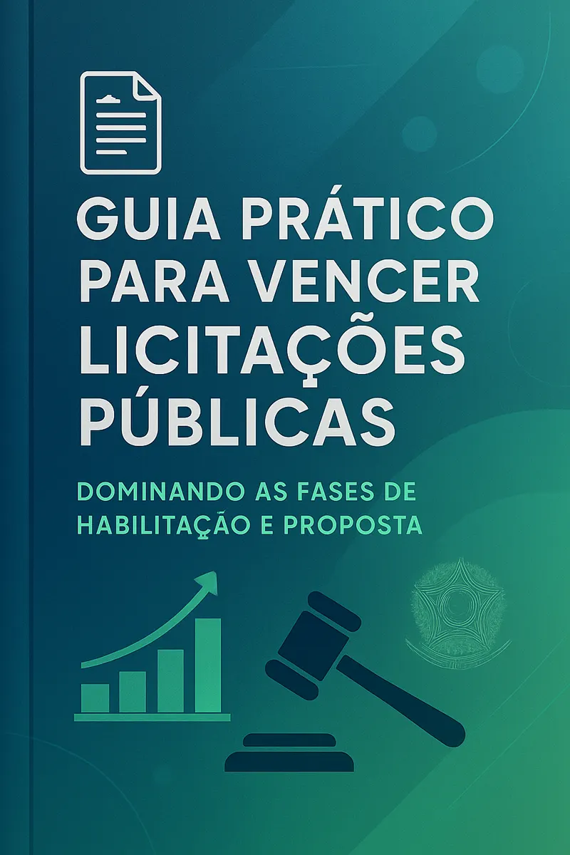 Livro: Guia Prático para Vencer Licitações Públicas: Dominando as Fases de Habilitação e Proposta