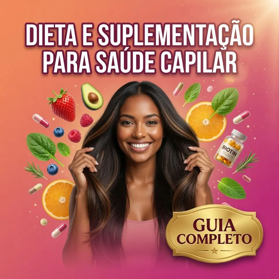 Dieta e Suplementação para Saúde Capilar