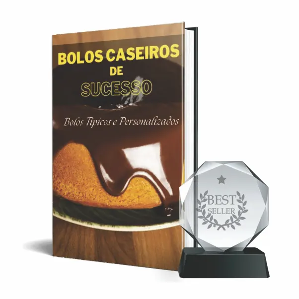 BOLOS CASEIROS DE SUCESSO + BÔNUS (23 VIDEOS AULAS)