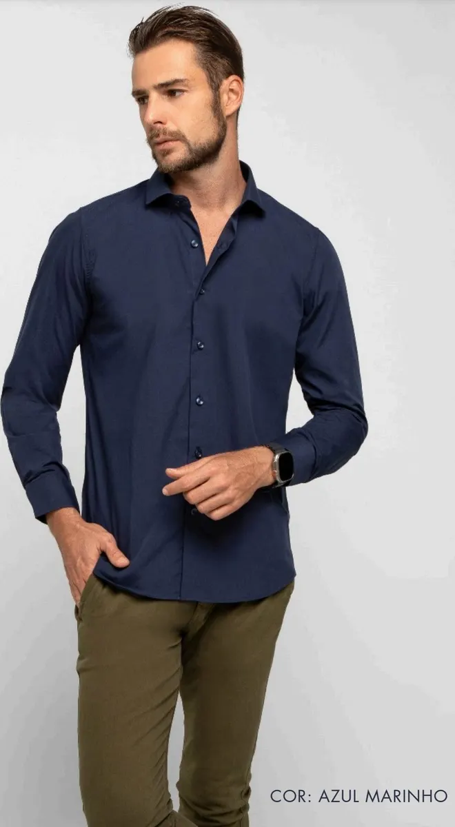 Camisa lisa