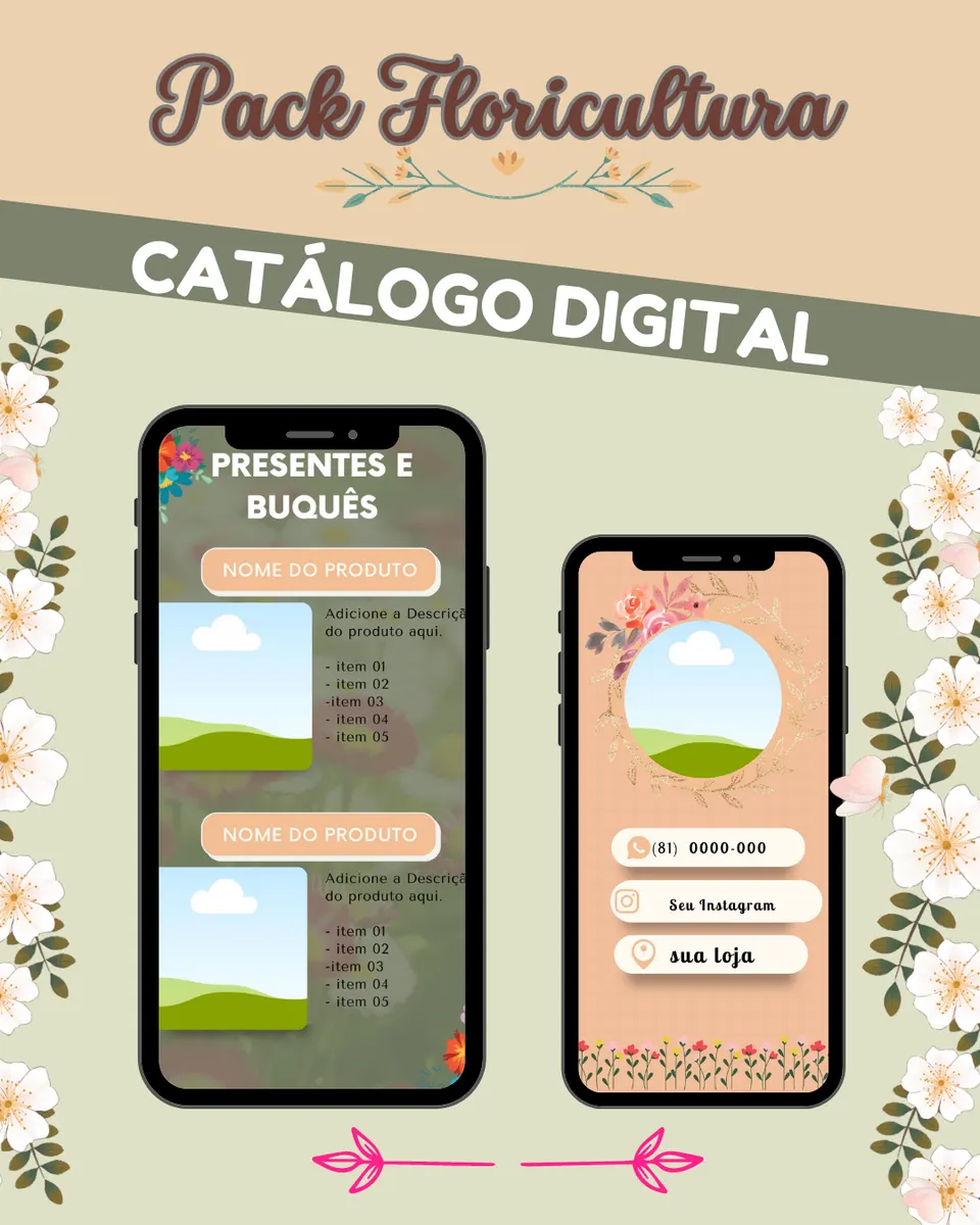 Catálogo Para Floricultura