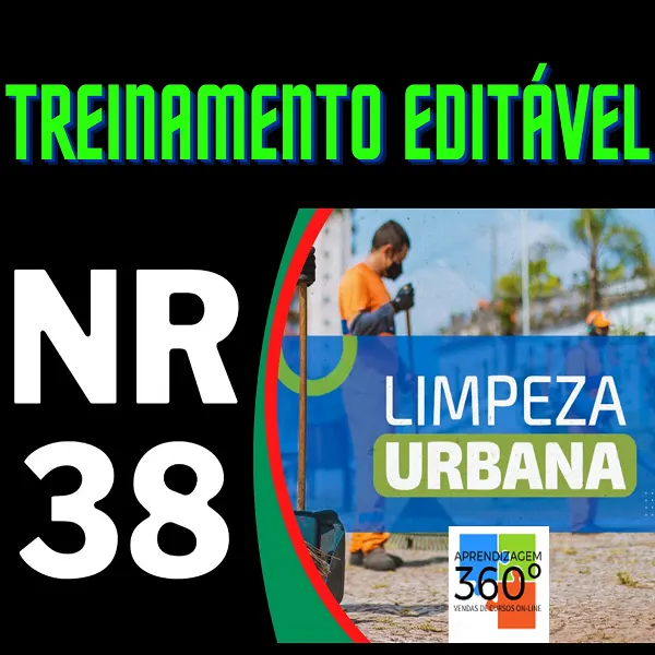 TREINAMENTO NR 38 - LIMPEZA URBANA - EDITÁVEL