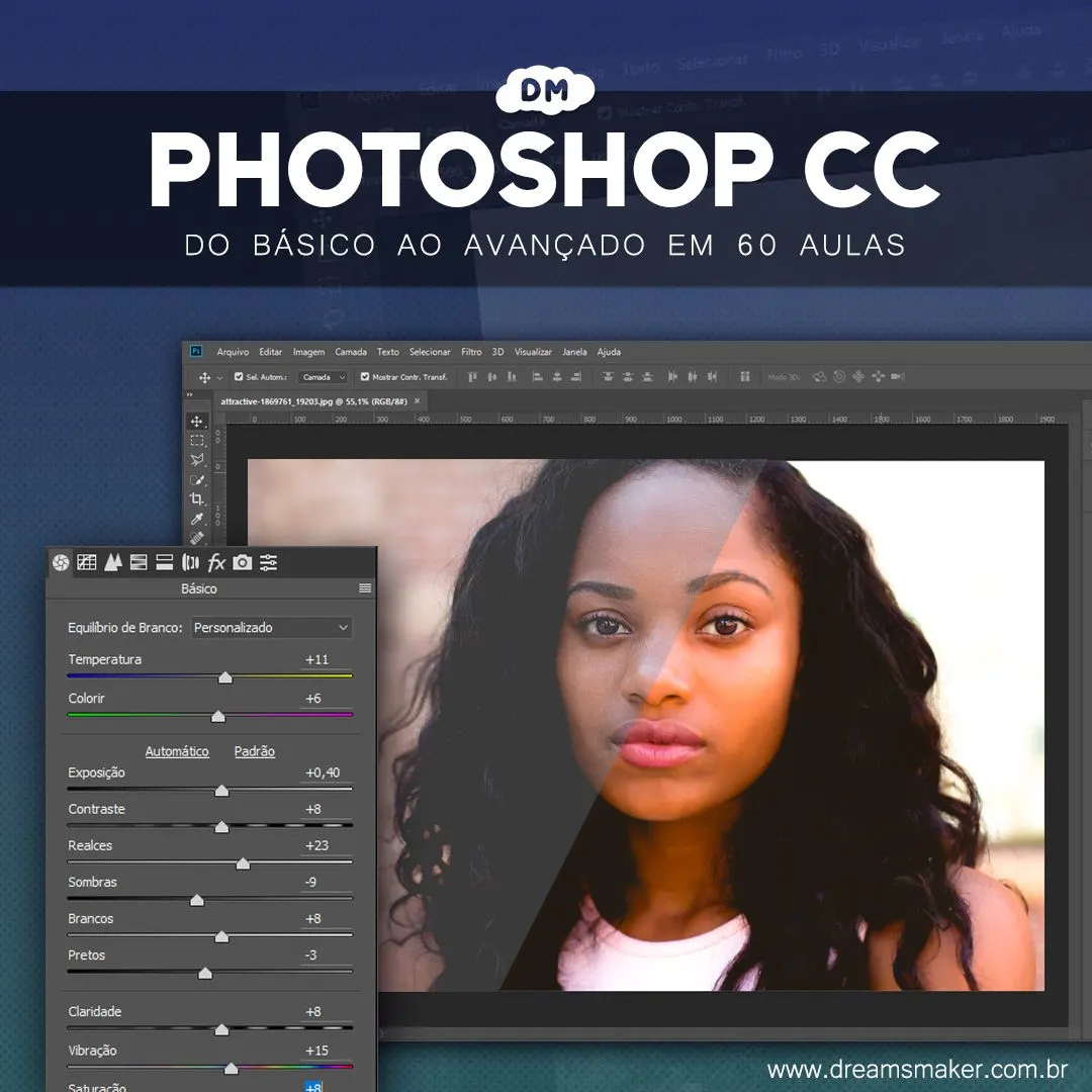 Curso Photoshop CC do Básico ao Avançado em 60 aulas