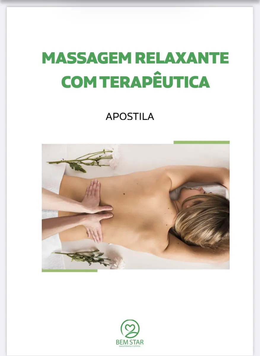 Ebook curso de massagem relaxante com terapêutica