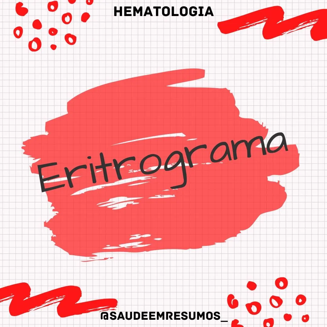 Resumo: Eritrograma