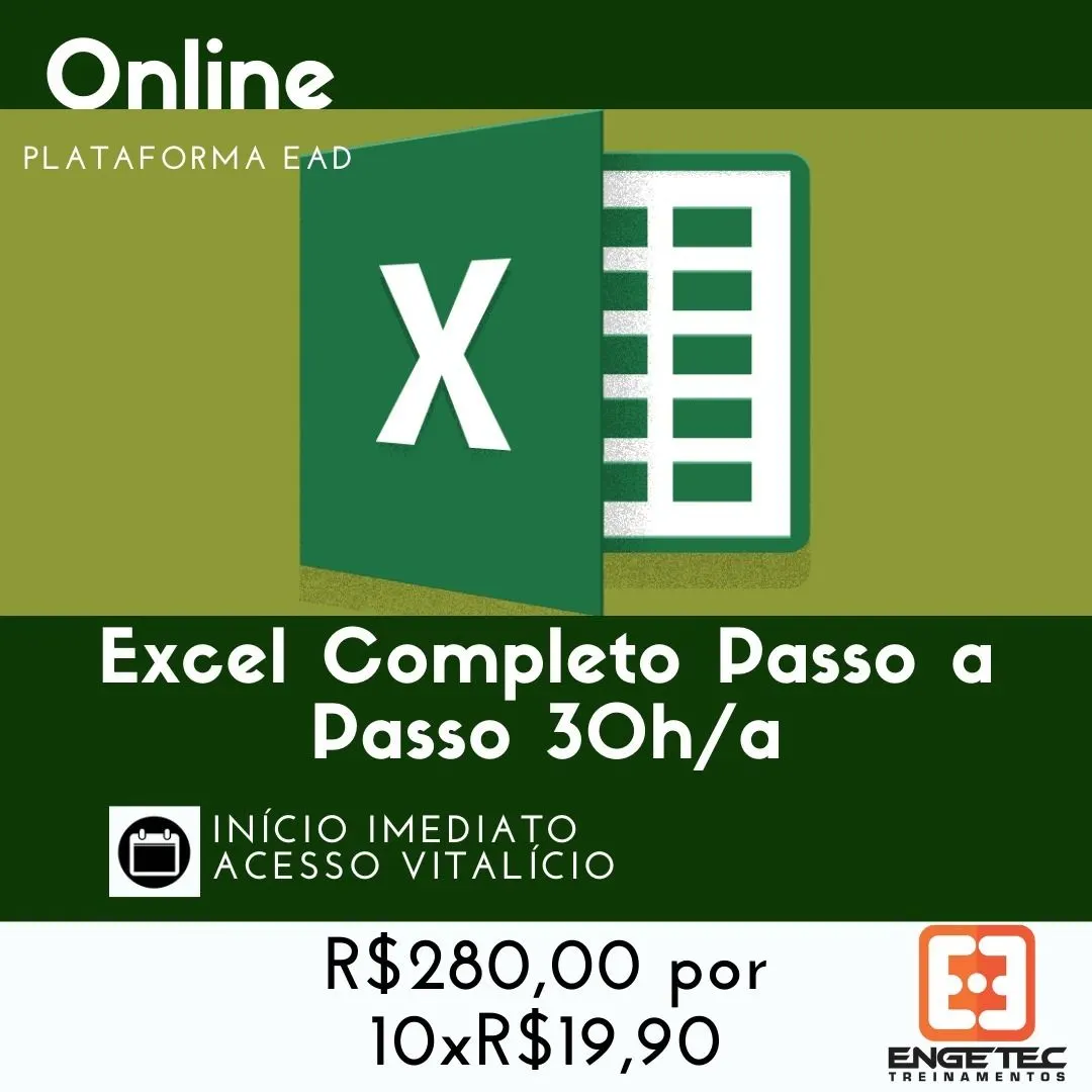 Excel Avançado do Zero Passo a Passo
