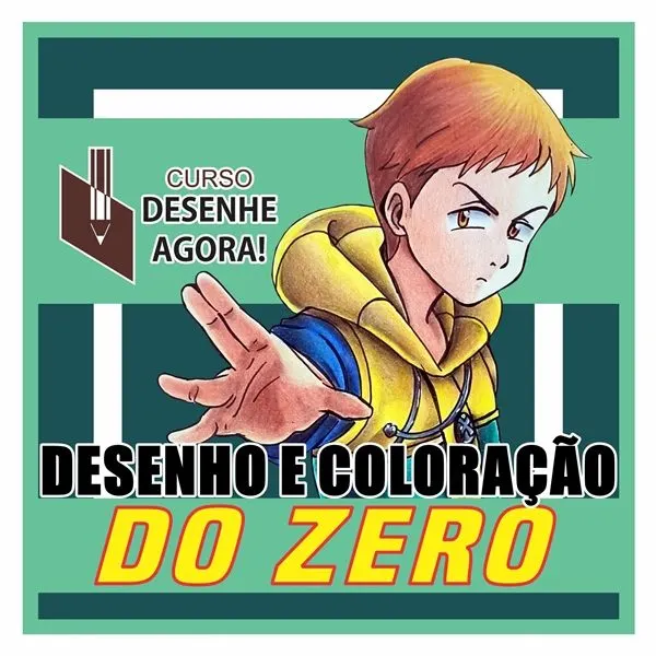 Curso Desenhe Agora - Do Zero (Desenho e Coloração)